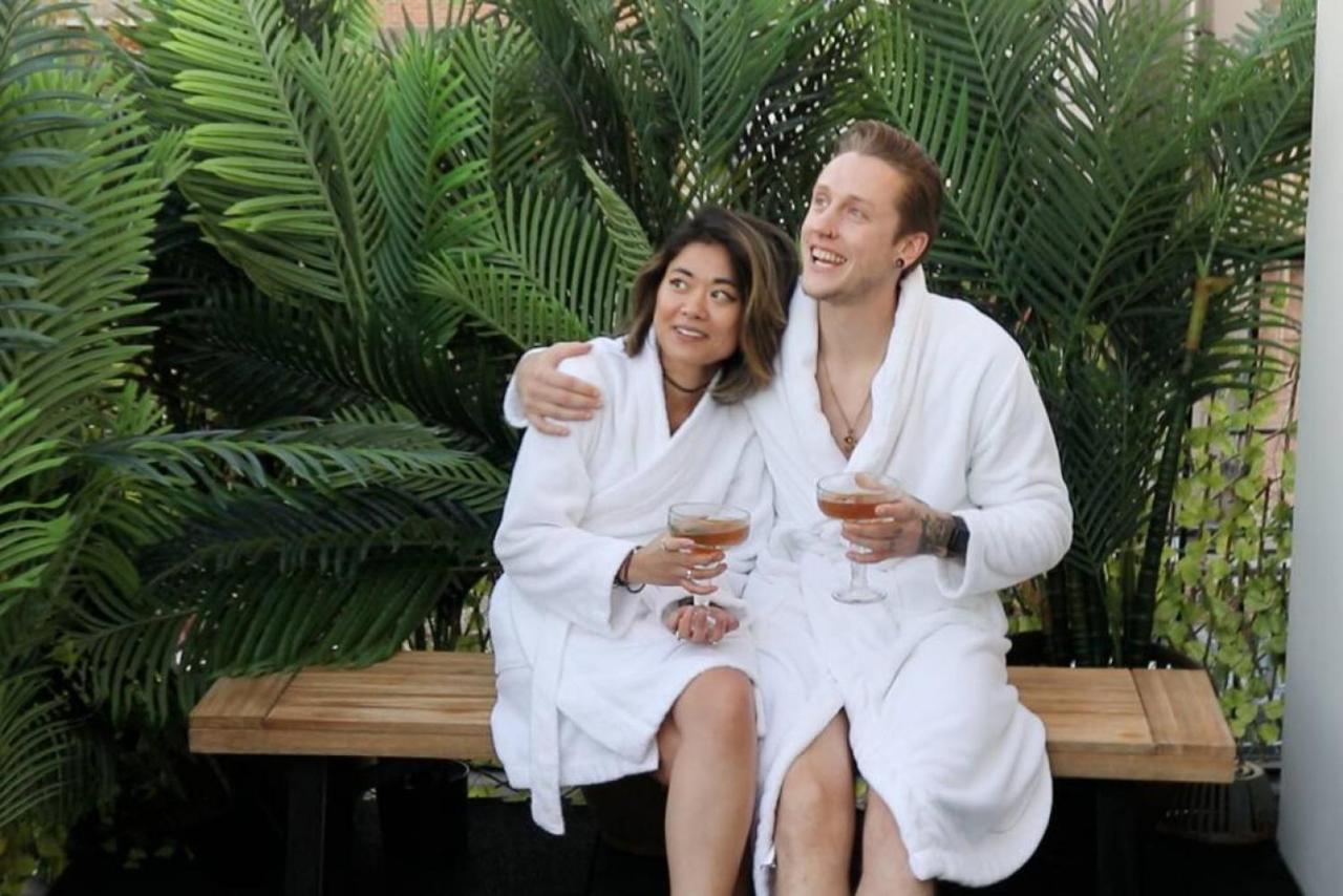 Nyc Skyline Views, Sauna & Rooftop - Romantic Escape At "Brooklyn Bay Lofts" Ню Йорк Екстериор снимка