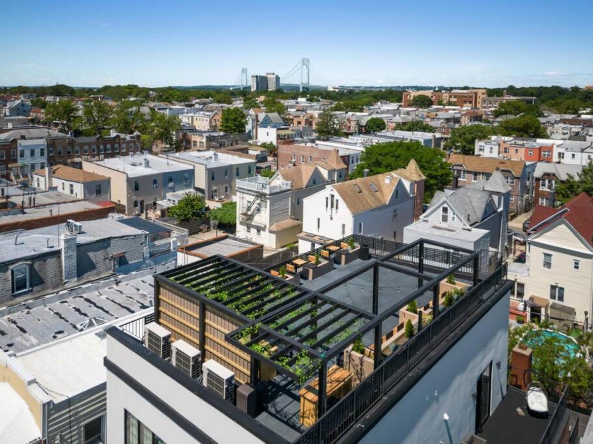 Nyc Skyline Views, Sauna & Rooftop - Romantic Escape At "Brooklyn Bay Lofts" Ню Йорк Екстериор снимка