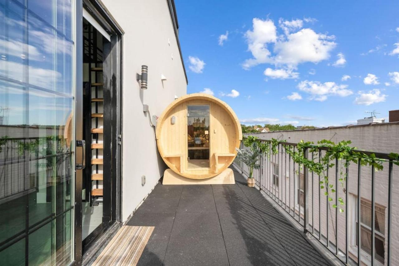 Nyc Skyline Views, Sauna & Rooftop - Romantic Escape At "Brooklyn Bay Lofts" Ню Йорк Екстериор снимка